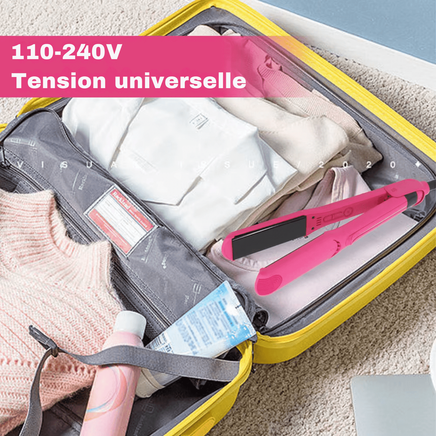 Lisseur Infrarouge - InfraStyle™ - Rose - Beauté Créative