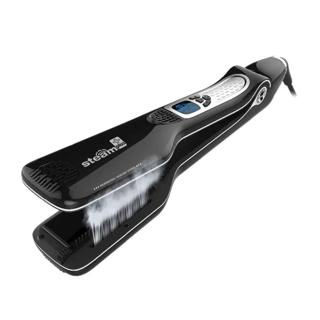Lisseur Vapeur - VaporBrush™ - Noir - Beauté Créative