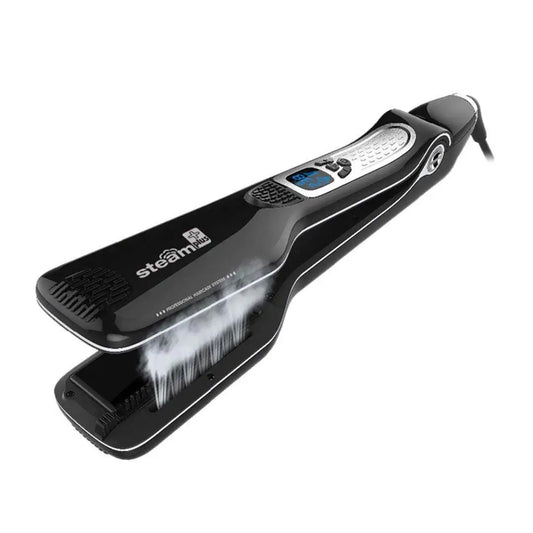 Lisseur Vapeur - VaporBrush™ - Noir - Beauté Créative